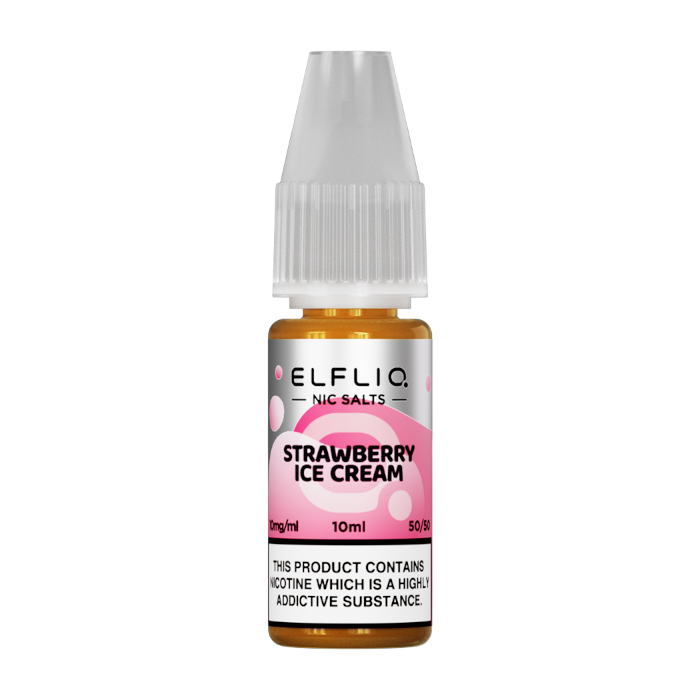 ELF Bar ELFLIQ Strawberry Ice Cream Nic Salt 10 ML